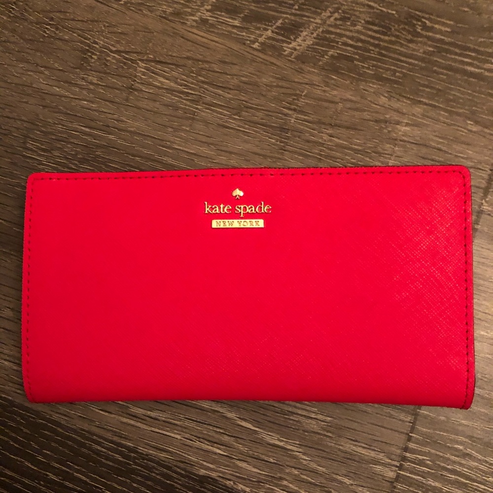 Kate Spade Raspberry Wallet - Picture 2 of 5